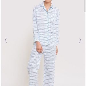 Roller Rabbit blue hearts PJs